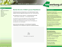 Tablet Screenshot of feldwerbung.ch